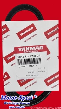 Yanmar Keilriemen passt für YSM8 und YSM12, original 104271-77350E