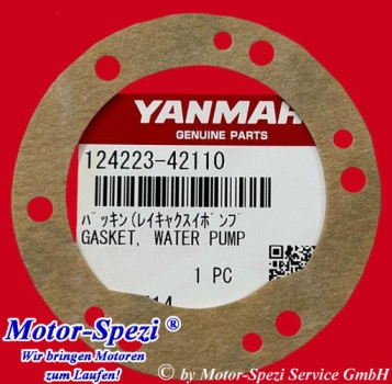 Yanmar Impellerdichtung, passt für 2GM20F und 3GM30F, original 124223-42110