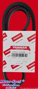 Yanmar Keilriemen passt für 2YM15 bis E05891, original 129612-42290E ersetzt 129612-42290