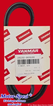 Yanmar Keilriemen passt für 2GM20-YEU und 3GM30-YEU, original 25132-003100