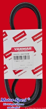 Yanmar Keilriemen passt für 2GM20F-YEU und 3GM30F-YEU, original 25132-003700E