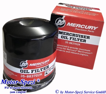 Mercury Ölfilter für Mercruiser V6, original 35-883702K