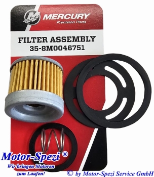 Mercury Kraftstofffilter für Mercruiser 2.5, 3.0, 3.7 und 4.3 L, original 35-8M0046751