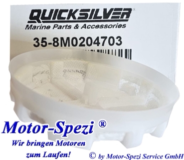 Quicksilver Kraftstofffiltersieb für Mercruiser 5.0 bis 8.2 L, original 35-8M0204703 und 35-892665
