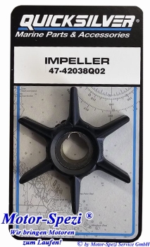 Quicksilver Impeller für Mercury 2-Takt Außenbordmotoren, original 47-42038Q02