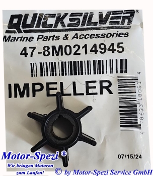 Quicksilver Impeller für Mercury 8 & 9,9 PS, original 47-8M0214945