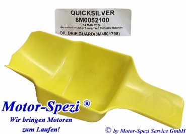 Quicksilver Auffangwanne für 25 bis 60 PS 4-Takt Außenbordmotoren, original 8M0052100