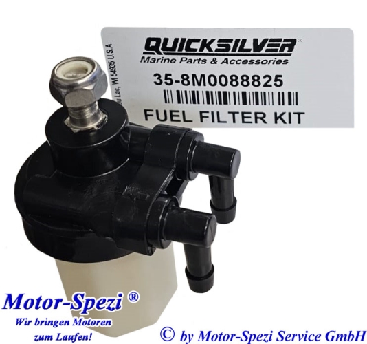 Quicksilver Kraftstofffilter für Mercury 25 & 30 PS 4-Takt EFI Außenbordmotoren, original 35-8M0088825